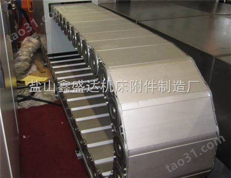 南京市桥式封闭是机床钢制拖链供应商 TLG钢铝拖链价格